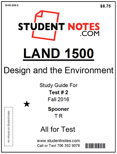 Cover image for LAND 1500 Spooner Test 2